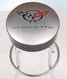 Corvette Garage Counter Stool with C5 Emblem
