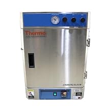 Thermo Scientific ELED VO1824HPC Painted Steel Finish Lindberg/Blue M Vacuum Oven with Digital Microprocessor Control, Over-Temperature Protection and One Shelf, 240V/60Hz, 127.4L/4.5-Cubic Foot Capacity, +6 to 260 Degree C