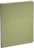 GALLERY LEATHER 2012 Sage Green Leather Large Monthly Planner MADE IN USA