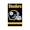 Pittsburgh Steelers 2-Sided Applique Banner Flag