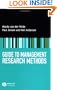 Guide to Management Research Methods