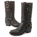 Frye -- *Harness 2 Ring 77271 Brown -- Women's Shoes,Boots