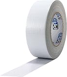 ProTapes Pro Duct 110 PE-Coated Cloth General Purpose Duct Tape, 60 yds Length x 2" Width, White (Pack of 1)
