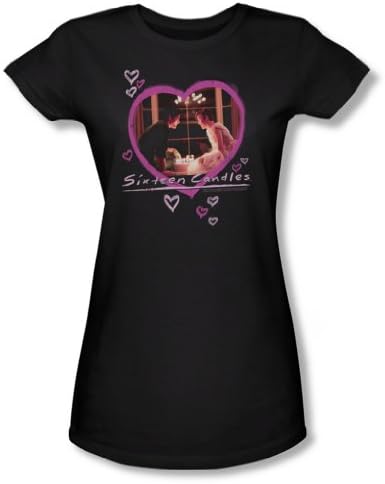 Sixteen Candles - Womens Candles T-Shirt In Black, XX-Large, Black