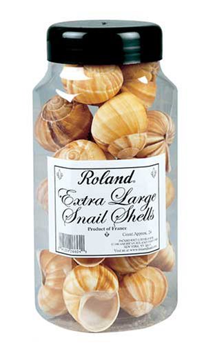 Roland Extra Large Snail Shells, 2 DOZEN Tubes (Pack of 2) by Roland