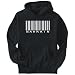 Hoodie Mens Black 