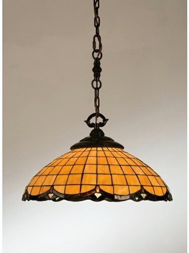 Meyda Tiffany 28381 Victorian Art Glass Nouveau Elan Pendant