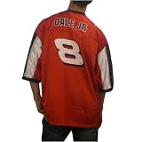 Mens NASCAR Dale Earnhardt Jr. #8 orange racing jersey. 100% authentic Winner Circle jersey with name and logo designs printed on jersey. Sharp colors and logo combination make this one of the hottest race car fan gears around town!