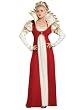 Sexy Vampire Gown Vampiress Theatre Costumes White Red Dress