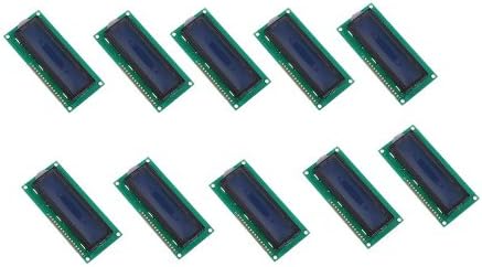 10 pcs New 5V Character LCD Module Display LCM 1602 16X2 HD44780 Blue Blacklight White