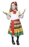 Quality Mexican Dancer - Size Medium (8-10) By Dress Up America