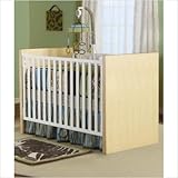 IMAGE OF Milano Convertible Crib in Natural / White