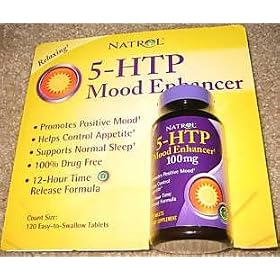 Natrol - 5-HTP Mood Enhancer 12 Hour Time Release Formula, 120 Tablets