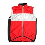 Solo Cycle Clothing Equipe Cycling Gilet, Red ~ Solo Cycle Clothing
