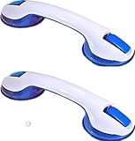 Ardisle 2 X Portable Twin Super Grip Rail Safety Suction Mount Handle Bar Shower Support - No holes, screws or mess