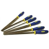 6pc Precision Metal Working Hobby File Combination Tool Set (FINE GRIT) by World Hobbies