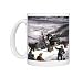 Photo Mugs of Blizzard halts a transcontinental train in Utah, 1870s from North Wind Picture Archives