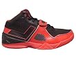Pony UL-38 Black/Black/Red Leather Basketball Shoes