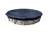 MidWest Canvas SC-CL-000203 Supreme Clear 18-Feet Round Above Ground Solar Cover