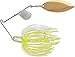 Terminator T1 Spinnerbait-Colorado/Willow, Nickel/Gold Blade (Chartreuse White Shad, 1/4-Ounce)