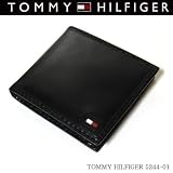 トミーヒルフィガー 二つ折り財布 TOMMY HILFIGER 短財布 ブラック 0096-5244/01 トミーヒルフィガー 二つ折り財布 TOMMY HILFIGER 短財布 ブラック 0096-5244/01