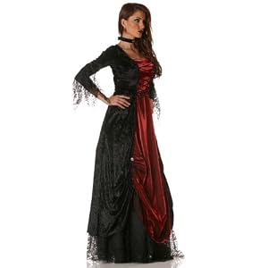 Adult Premier Gothic Vampira Costume Dress - Womens Large