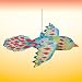 Blue Floating Paper Bird Decoration