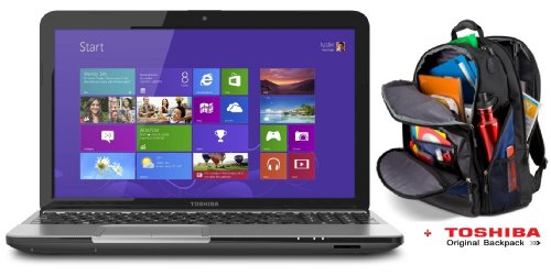 Toshiba Satellite 15.6 Touchscreen C55T-A5350 Notebook Intel Core i3-3110M Value Bundle On Sale