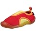 Playshoes Aqua-Schuh 174789, Unisex - Kinder Sandalen/Bade-Sandalen, rot, (rot/gelb/orange 344), EU 18/19