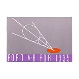 1935 FORD Sales Brochure Literature Book Piece 