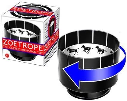 Zoetrope Animation Toy: Classic Victorian Motion Illusion Toy Replica by Eye Think, Inc.