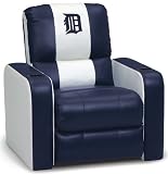 DreamSeat Detroit Tigers MLB Leather Recliner