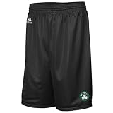 Boston Celtics Black Large Logo Mesh Shorts
