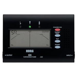 Korg GA-40 Large Display Guitar and Bass Tuner