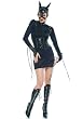 4Pc Fierce Feline Catwoman Sexy Holiday Party Costume