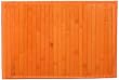 Laser Printed Split Bamboo Tangerine Orange Placemat 18" x 12" Set / 6
