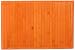 Laser Printed Split Bamboo Tangerine Orange Placemat 18" x 12" Set / 6