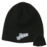 Utah Jazz Classic Knit Beanie (Black)