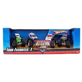 HOT WHEELS MONSTER JAM USHRA TOUR FAVORITES PACK #1 by Mattel