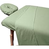 For Pro Premium Flannel Sheet 3 Piece Set, Sage