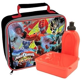 Power Rangers Jungle Fury Lunch Bag, Sandwich Box & Bottle Kit