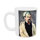 Portrait of a Man in a Blue Cap, or Uncle Dominique, c.1866 (oil on canvas) by Paul Cezanne - Mug - Standard Size