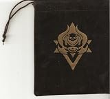 Black Velour Cloth Dice / Coin / Token / Money Purse / Storage Bag Small (3 x 5) - World of Warcraft - Holds Approximately 20 Dice