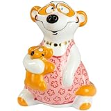 Adam & Ziege Porcelain Salt / Pepper Pot - Edeltraud The Meerkat