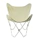 Search : Algoma 4052-00 Butterfly Chair White Frame, Natural