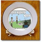 Fire Safety with Smokey Bear - 8 Inch Porcelain Plate