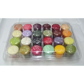 24 Assorted Yankee Candle Votives all Different Scents Most Retired by Yankee Candle