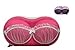 Lyceem Portable Protect Bra Underwear Lingerie Case Travel Organizer-Lace-Pink