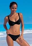 BLUE CHIPS BÜGEL BIKINI SCHWARZ mit SCHRIFTZUG