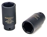 Powerbuilt 648470 1/2-Inch Driver by 32mm Axle Nut Socket